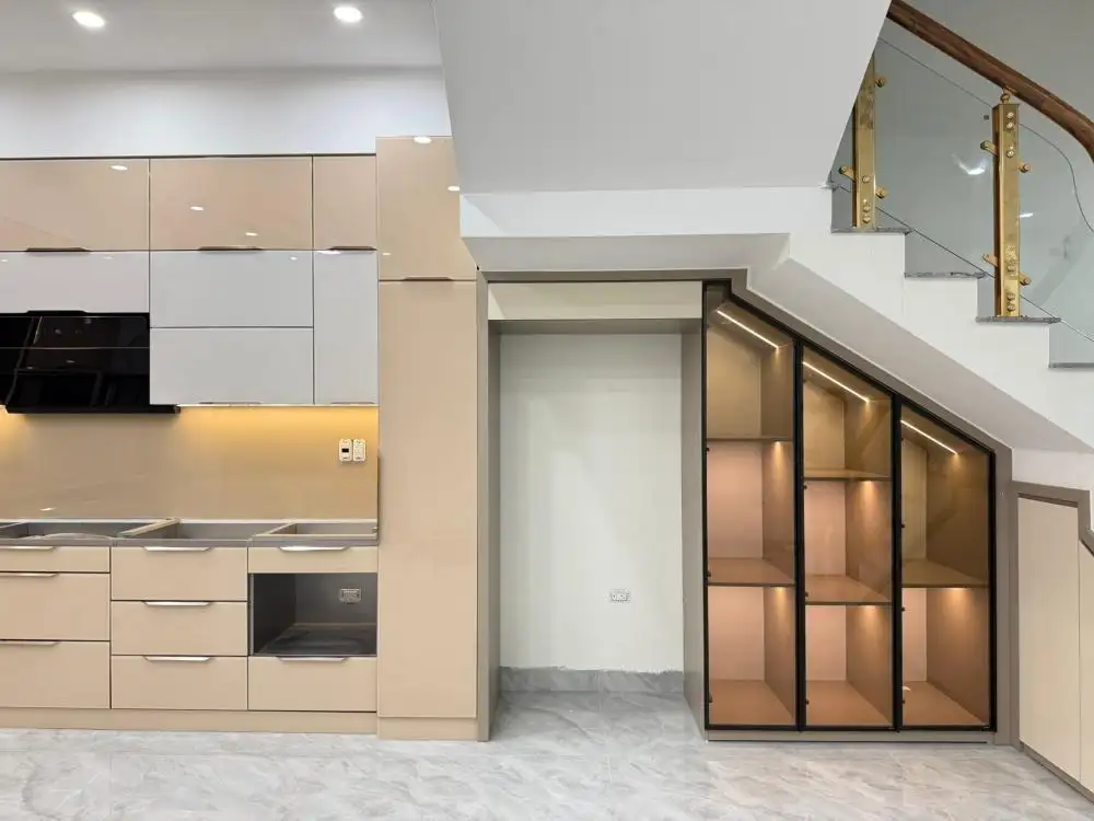 Xưởng Tủ Bếp Inox Cánh Kính Biên Hòa