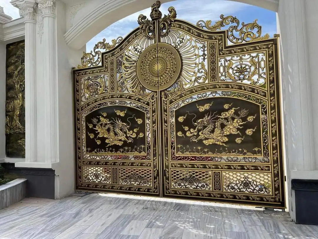 Cổng Nhôm Đúc Bình Dương