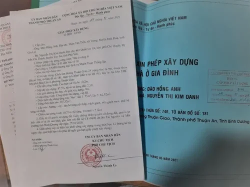 Xin Giấy Phép Xây Dựng Biên Hòa