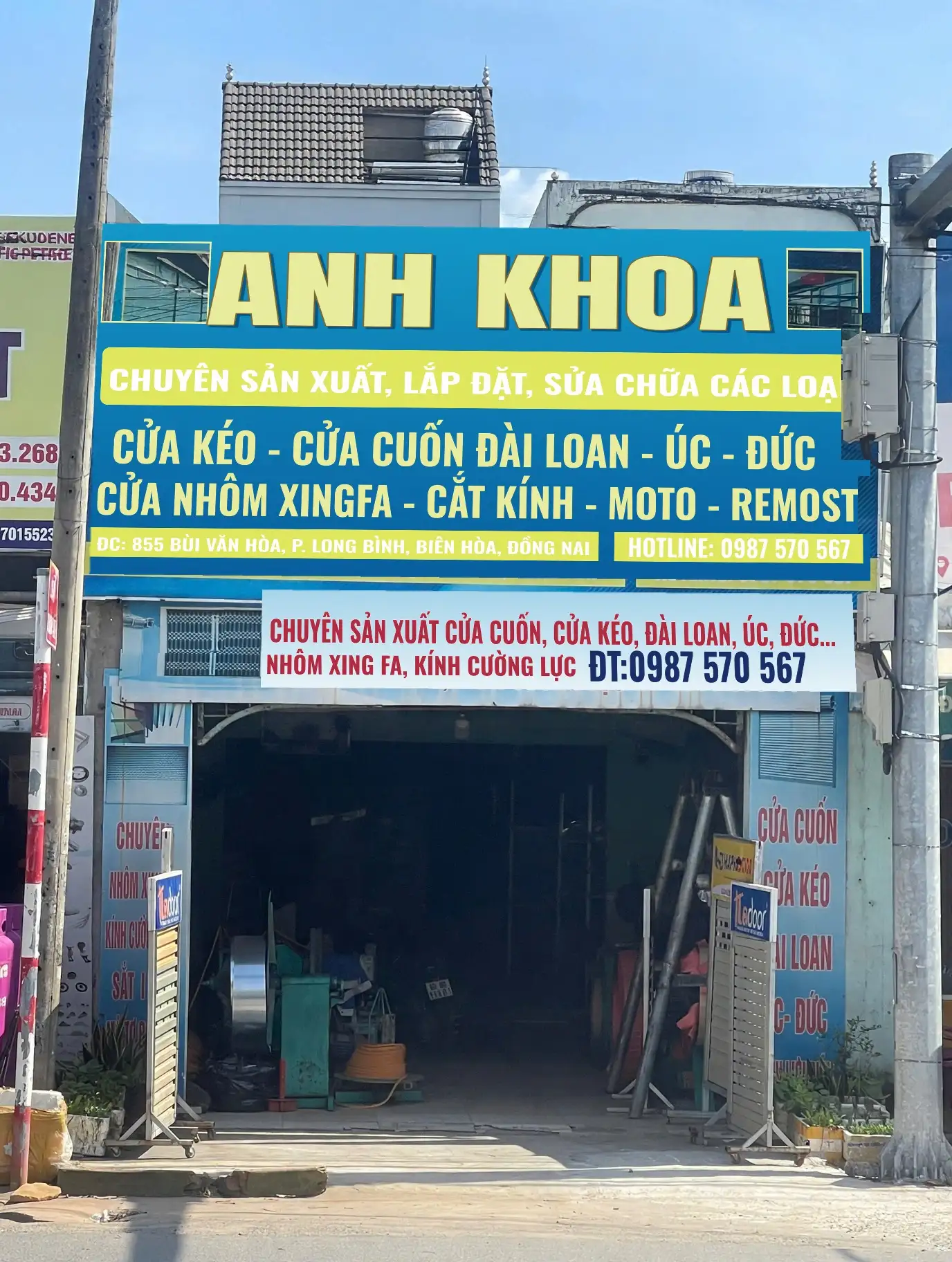 Anh Khoa – Cửa Cuốn Biên Hòa, Đồng Nai